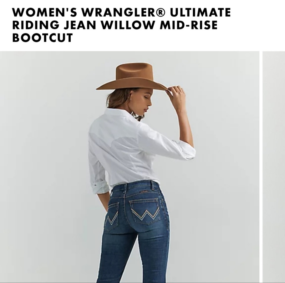 Wrangler Willow Ultimate Riding jean